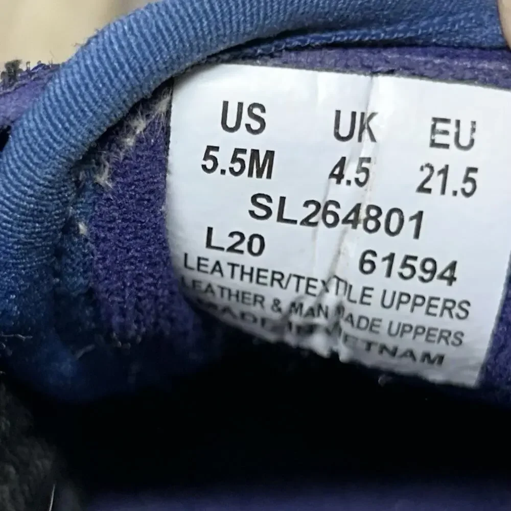 Saucony Jazz Low Pro SL264801 Blue Yellow Youth Infant US Size 5.5 Sneaker Shoes